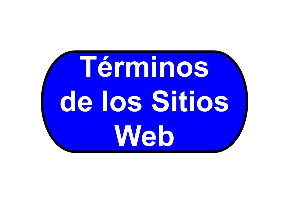 TÉRMINOS DE LOS SITIOS WEB