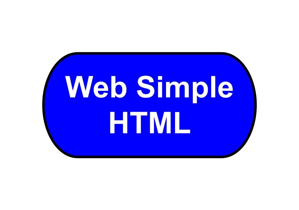 Web Simple HTML