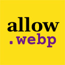 allow web imagen de formato WebP