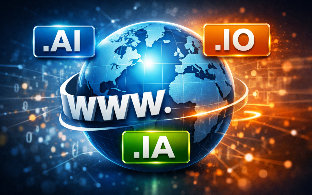 Diferencias entre los dominios con extensión .ai .io y .ia